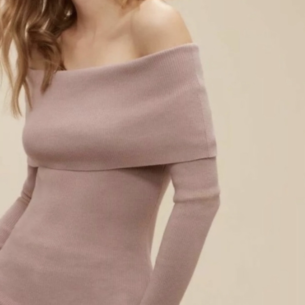 WILFRED Croquis Sweater Wool Off Shoulder ARITZIA XS - Picture 5 of 10